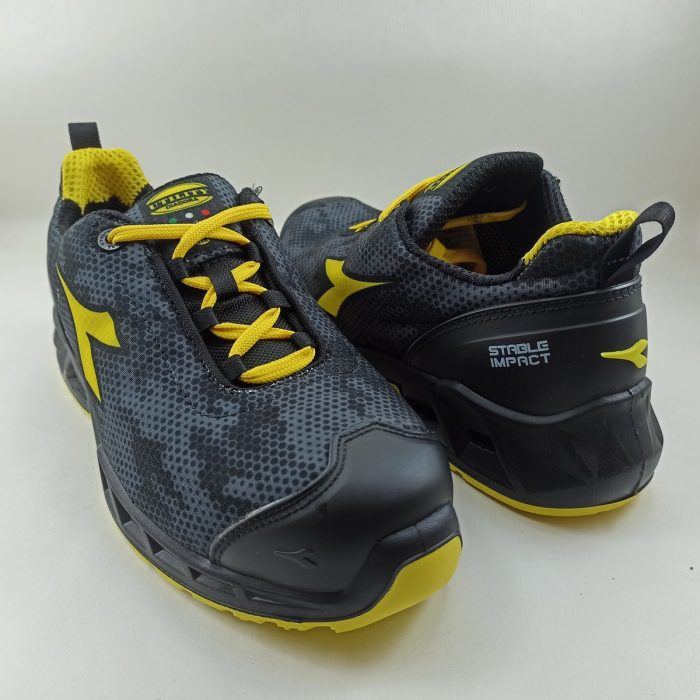 Deportivo de seguridad negra Diadora con cordon sark stable 701.177671.01 c2541 - Imagen 2