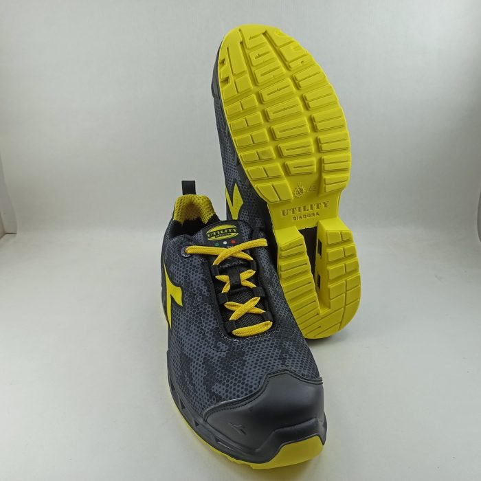 Deportivo de seguridad negra Diadora con cordon sark stable 701.177671.01 c2541 - Imagen 3