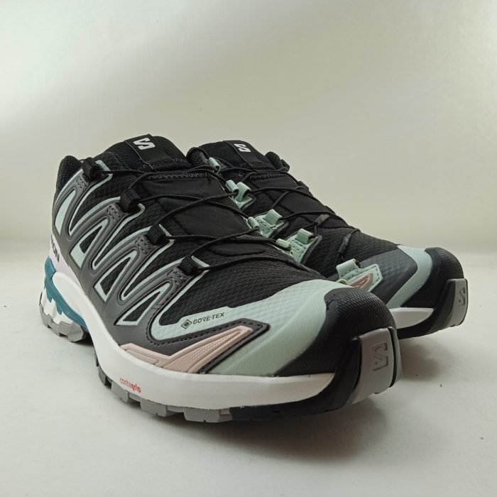 Deportivo xa pro 3d v9 gtx blanco y negro con cierre de cordon, Salomon mod. L47119100 - Imagen 2