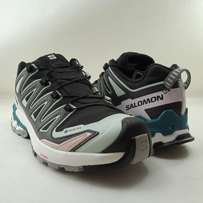 Deportivo xa pro 3d v9 gtx blanco y negro con cierre de cordon, Salomon mod. L47119100 - Imagen 3