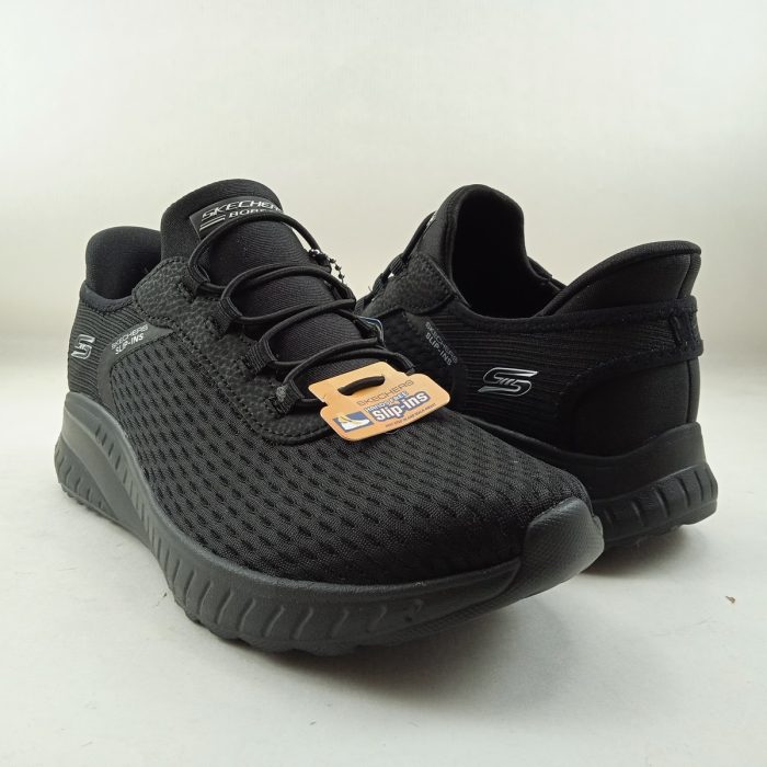 Deportivo sintetico negro sin cierres, Skechers mod. 117504 - Imagen 3
