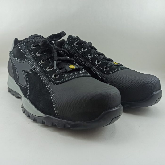 Deportivo de seguridad negro Diadora con cordon glove net low 701.173528 01 80013 - Imagen 2