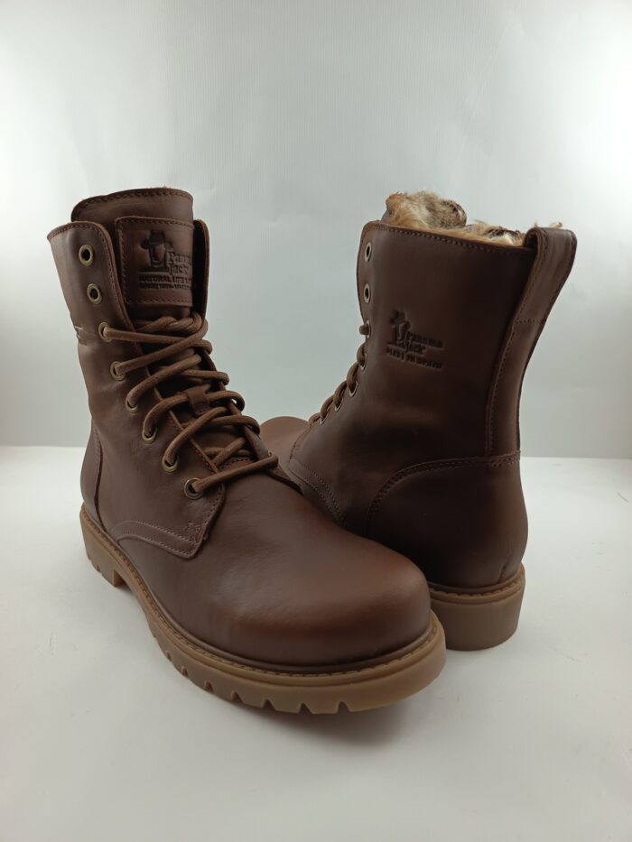 Bota de piel cuero con cierre de cordon, Panama Jack mod. Frisia B29 - Imagen 2