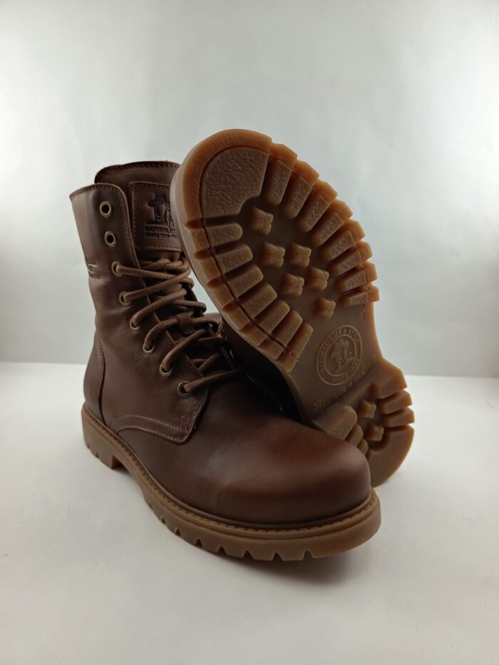 Bota de piel cuero con cierre de cordon, Panama Jack mod. Frisia B29 - Imagen 3