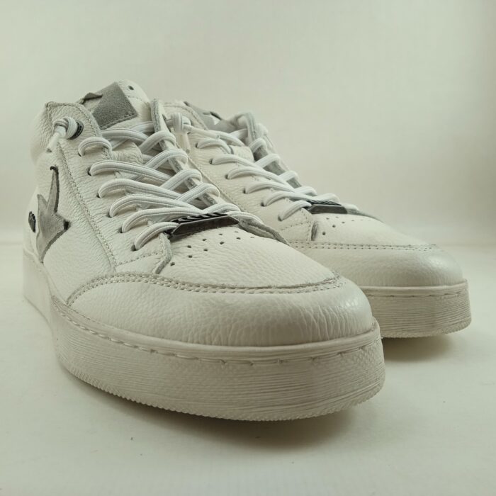 Semi-deportivo blanco con cierre de cordon elastico, Cetti mod. 1333 - Imagen 2