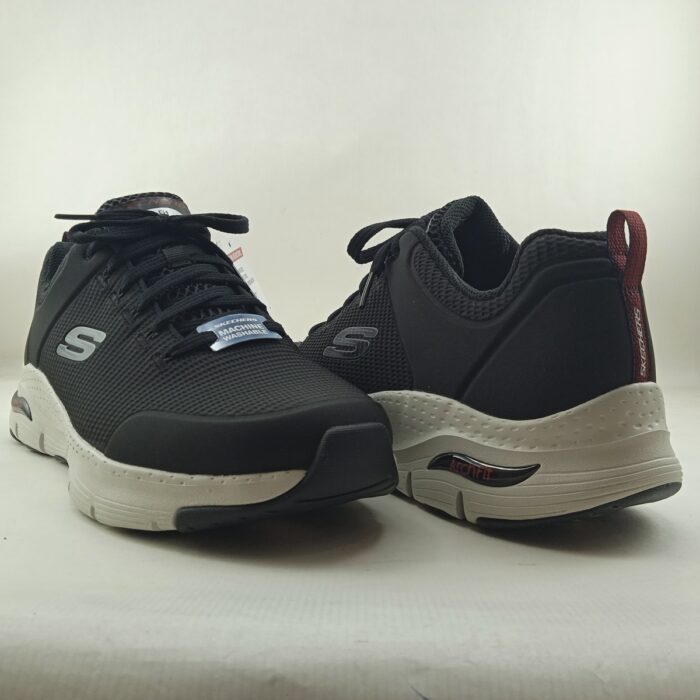 Deportivo negro con cierre de cordon, Skechers mod. 232200 - Imagen 3