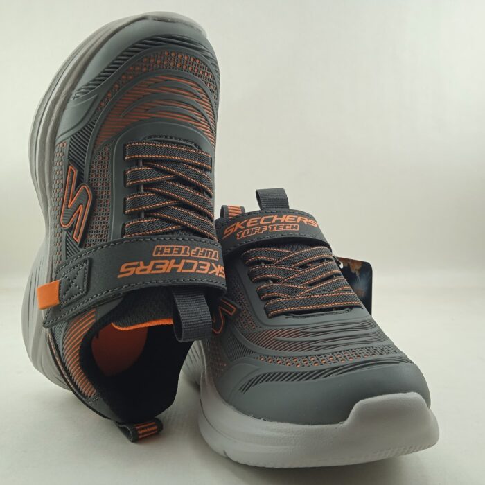 Deportivo gris con cierre de velcro,Skechers mod. 403861