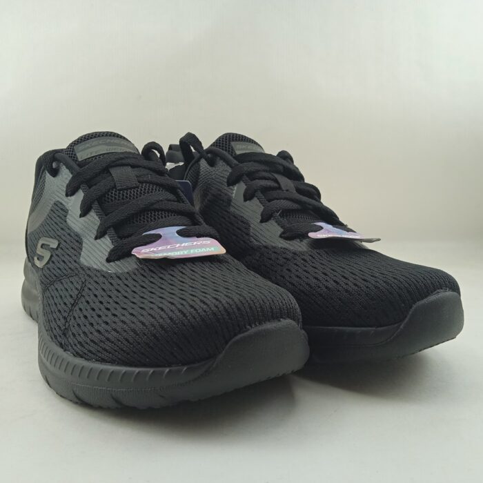 Deportivo negro con cierre de cordon, Skechers mod. 12607 - Imagen 2