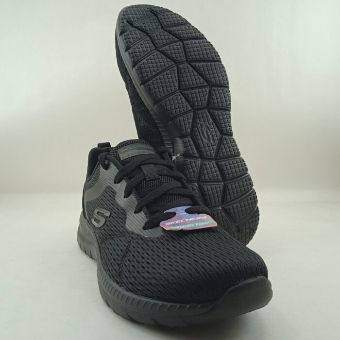 Deportivo negro con cierre de cordon, Skechers mod. 12607 - Imagen 4