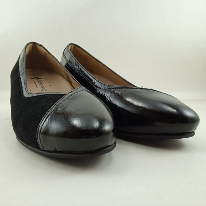 Bailarina de piel negra sin cierres, Naturpie mod. 225152 - Imagen 2