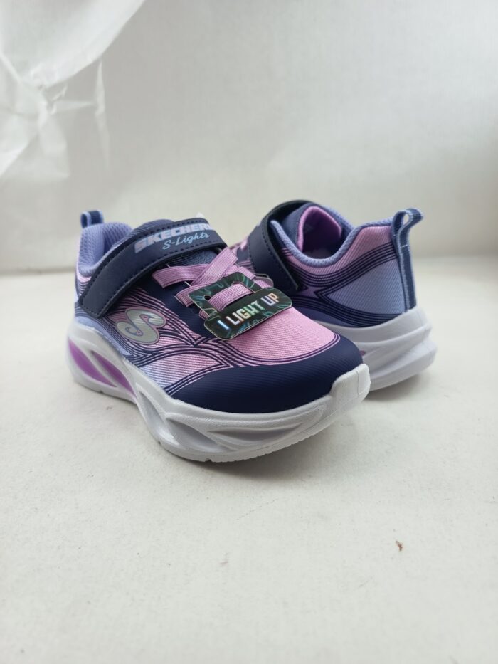 Semi-sport sintetico multicolor con cierre de velcro, Skechers mod. 303712 - Imagen 2