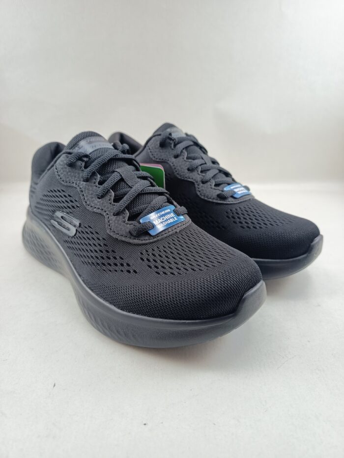 Semi-sport sintetico negro con cierre de cordon, Skechers mod. 149991