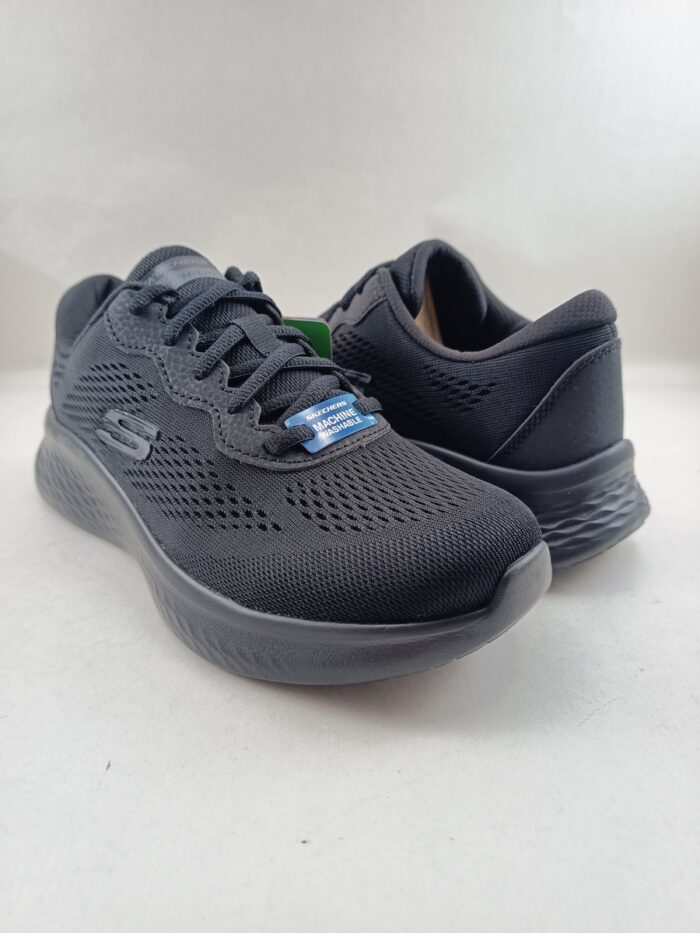 Semi-sport sintetico negro con cierre de cordon, Skechers mod. 149991 - Imagen 2