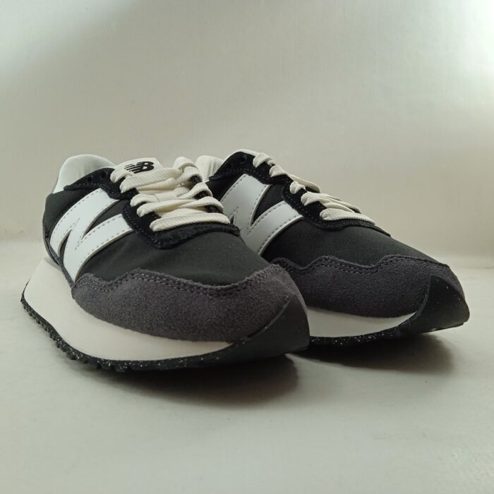 Semi-sport de ante negro con cierre de cordon, New Balance mod. WS237DB1 - Imagen 2