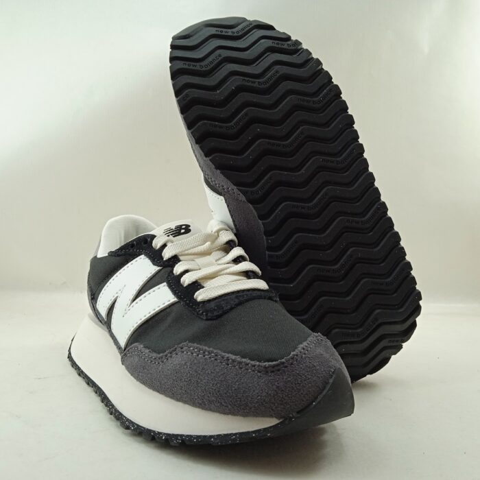 Semi-sport de ante negro con cierre de cordon, New Balance mod. WS237DB1 - Imagen 4