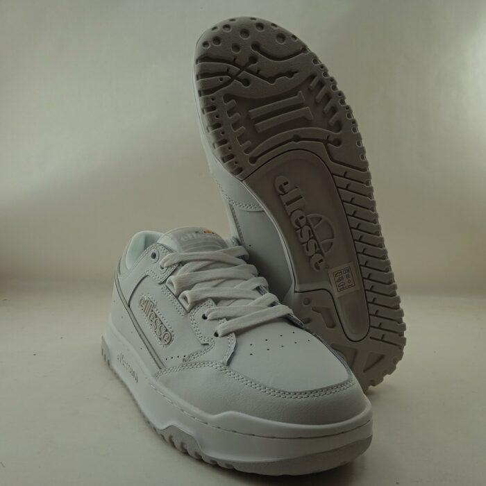 Semi-sport de piel blanca con cierre de cordon, Ellesse mod. SHSF0704 - Imagen 4