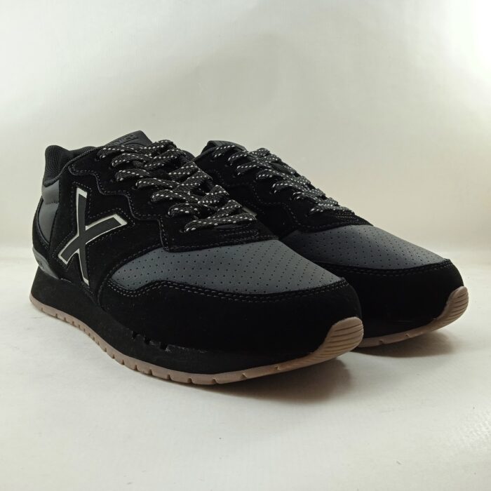 Semi-sport ante negro con cierre de cordon, Munich mod.4150204 - Imagen 2