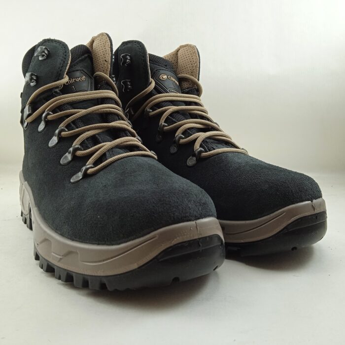 Bota trekking negra con cierre de cordon, Chiruca mod. Xacobeo 33 gtx - Imagen 2