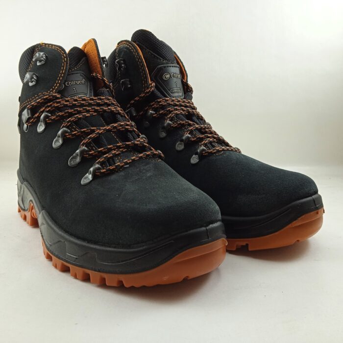 Bota trekking gris con cierre de cordon, Chiruca mod. Xacobeo 78 gtx - Imagen 2