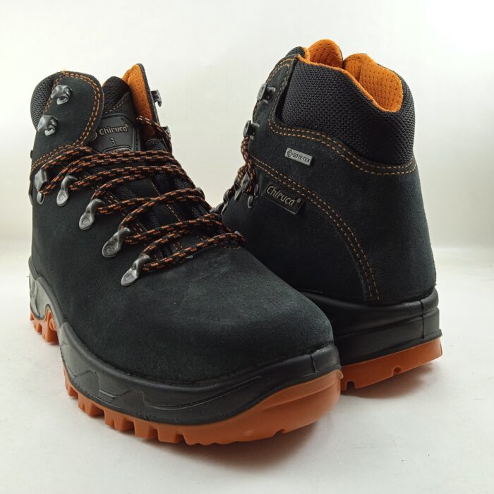 Bota trekking gris con cierre de cordon, Chiruca mod. Xacobeo 78 gtx - Imagen 3
