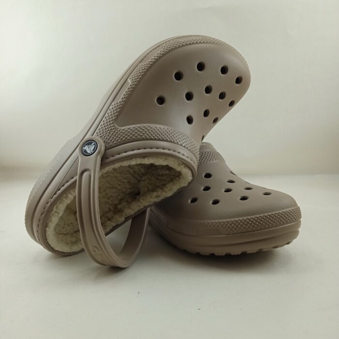 Croc sintetico marron claro sin cierres, Croc mod. 203591