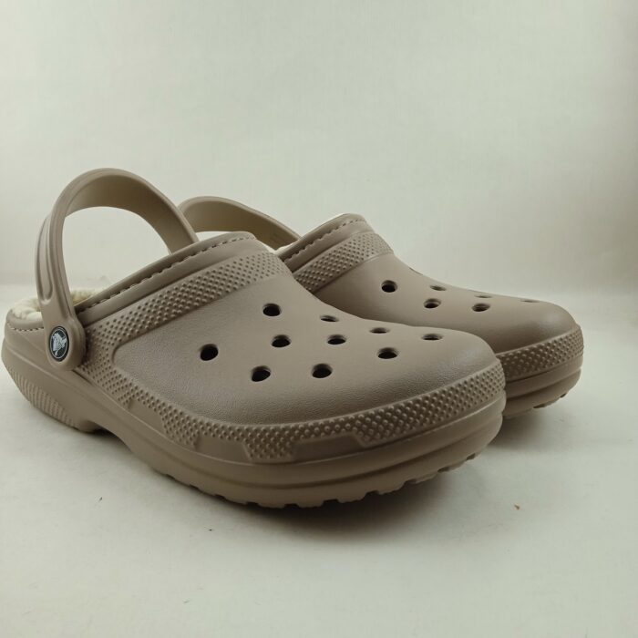Croc sintetico marron claro sin cierres, Croc mod. 203591 - Imagen 2