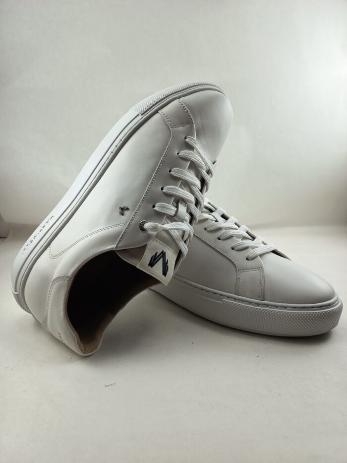 Semi-sport de piel blanco con cierre de cordon , Martinelli mod. 2950S - Imagen 4