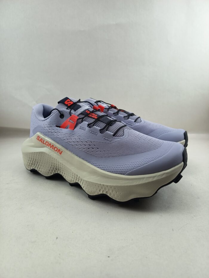 Deportivo sintetico lila con cierre de cordon elastico, Salomon mod. 477440