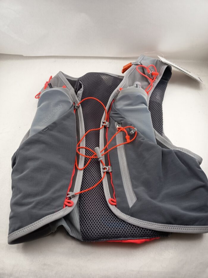 Chaleco sintetico gris con cierre de cordon elastico, Salomon mod. LC2465300