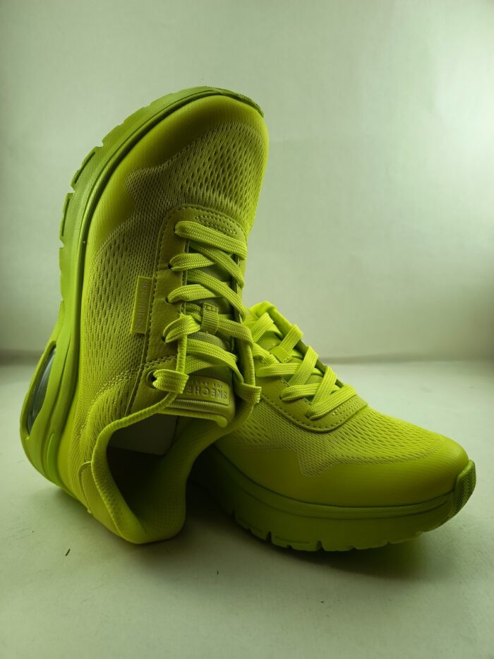 Semi-sport sintetico verde lima con cierre de cordon, Skechers mod 177794 - Imagen 4