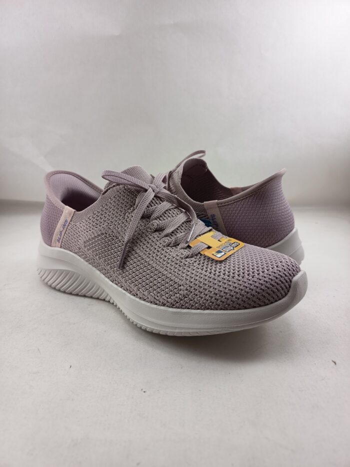Semi-sport sintetico lila sin cierres, Skechers mod. 150457 - Imagen 2