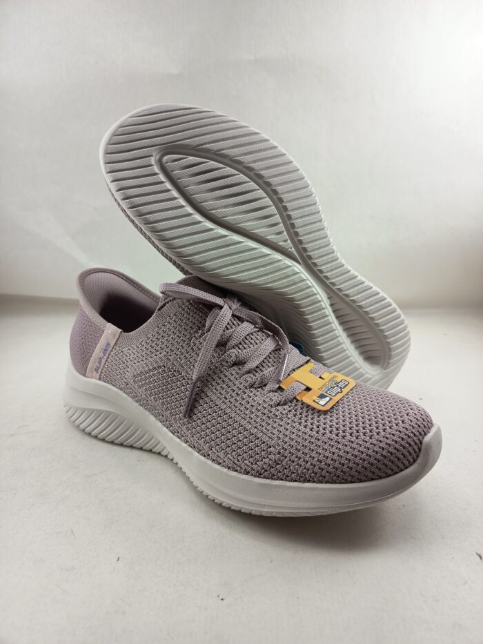 Semi-sport sintetico lila sin cierres, Skechers mod. 150457 - Imagen 3