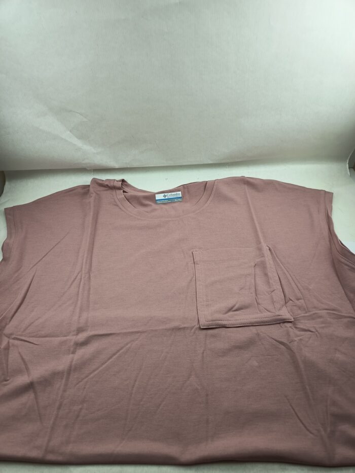 Camiseta sin mangas rosa sin cierres, Columbia mod. 2033481