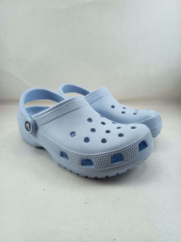 Croc sintetico azul sin cierres y tira trasera, Croc mod. 10001 - Imagen 4