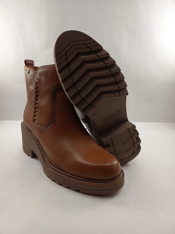 Bota de piel cuero con cierre de cremallera, Pikolinos mod. 8568C1 - Imagen 3