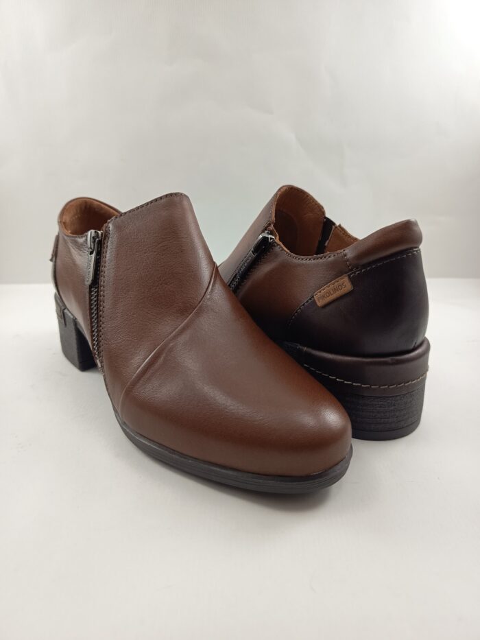 Zapato de piel cuero con cierre de cremallera, Pikolinos mod. 5902C1 - Imagen 2