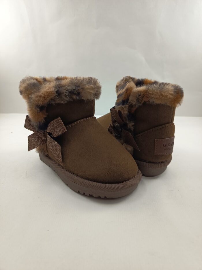 Bota de ante cuero tipo australiana sin cierres, Gioseppo mod. 76395 - Imagen 2