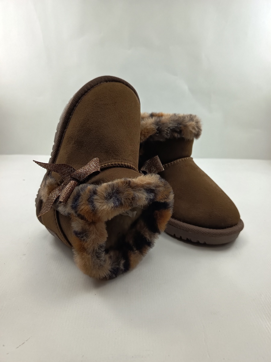 Bota de ante cuero tipo australiana sin cierres, Gioseppo mod. 76395 - Imagen 4