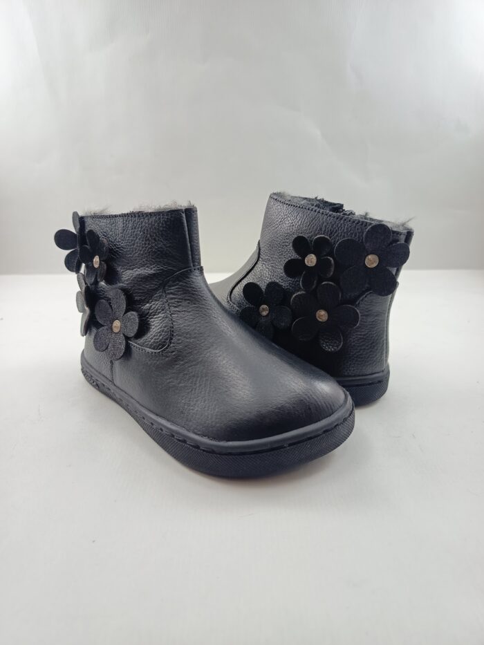 Bota sintetica negra con cierre de cremallera, Gioseppo mod. 76228 - Imagen 2