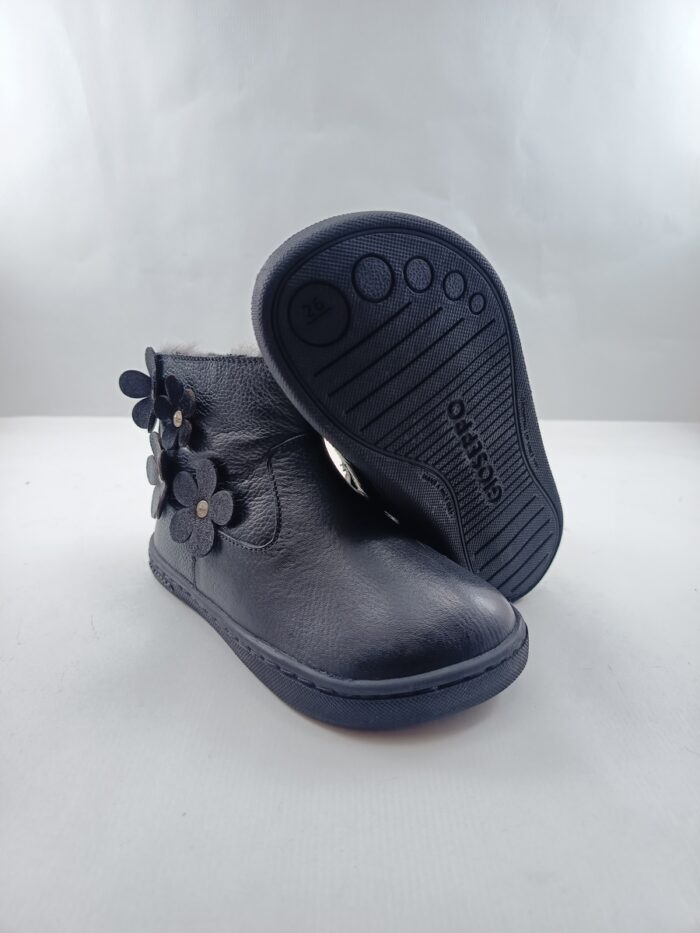 Bota sintetica negra con cierre de cremallera, Gioseppo mod. 76228 - Imagen 3