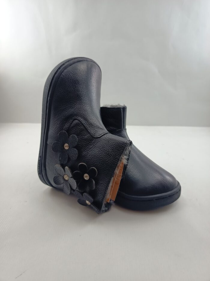 Bota sintetica negra con cierre de cremallera, Gioseppo mod. 76228 - Imagen 4