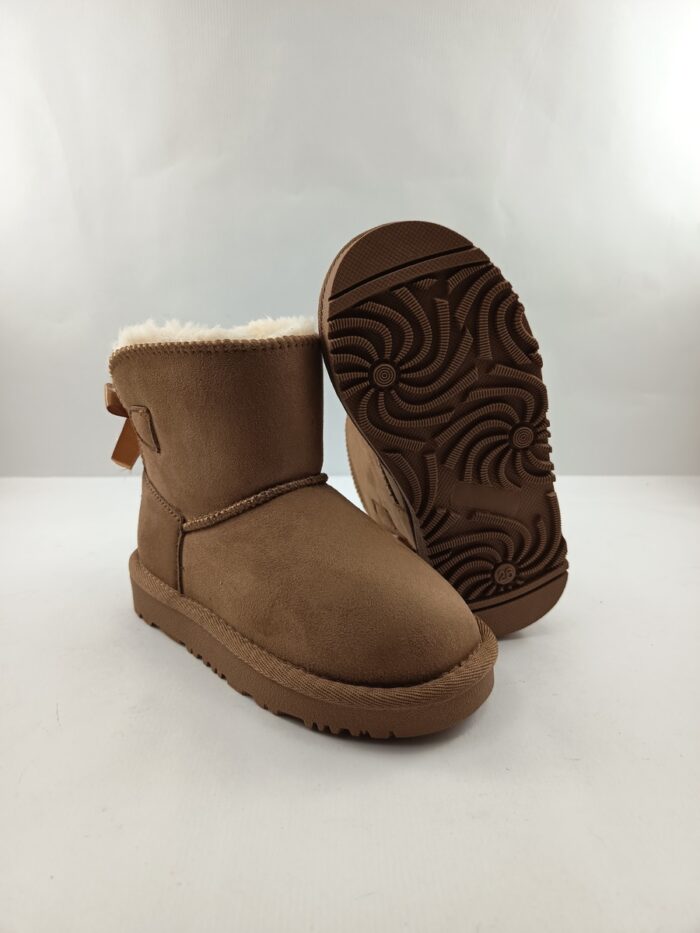 Bota australiana sintetica cuero sin cierres, Mustang kids mod. 47951 - Imagen 3