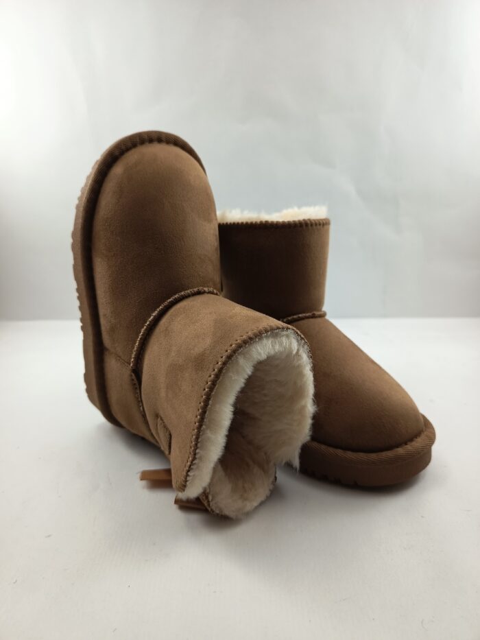 Bota australiana sintetica cuero sin cierres, Mustang kids mod. 47951 - Imagen 4
