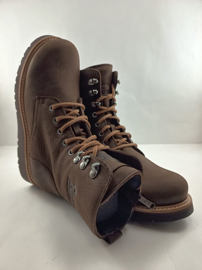 Bota de nobuck marron con cierre de cordon, Panama jack mod. Keila B3 - Imagen 4