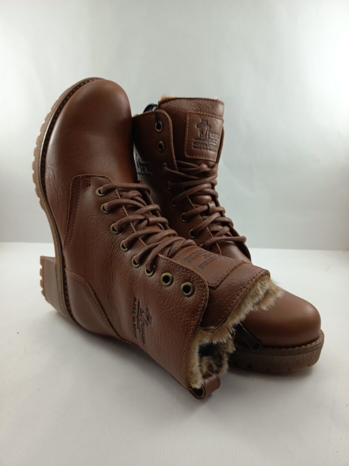 Bota de piel cuero con cierre de cordon, Panama Jack mod. Padma B16