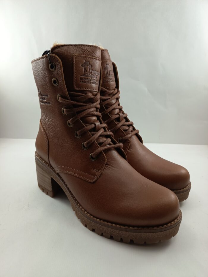 Bota de piel cuero con cierre de cordon, Panama Jack mod. Padma B16 - Imagen 2