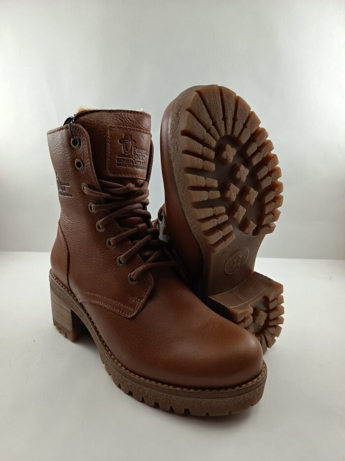 Bota de piel cuero con cierre de cordon, Panama Jack mod. Padma B16 - Imagen 4