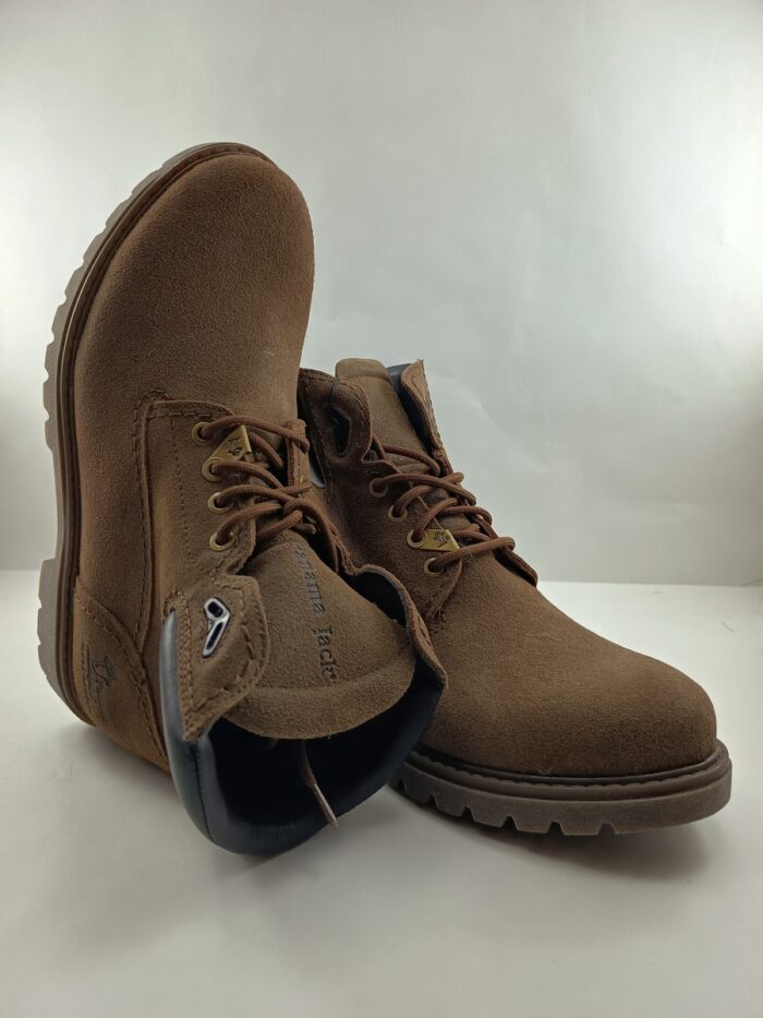 Bota de piel marron con cierre de cordon, Panama Jack mod. Amour gtx C34 - Imagen 4