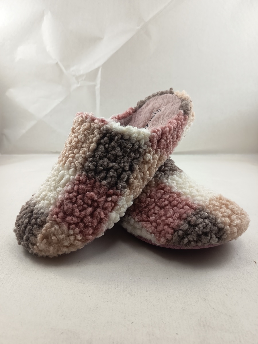 Alpargata de casa tipo chancla sintetica multicolor sin cierres, Garzón mod. 15300 - Imagen 4