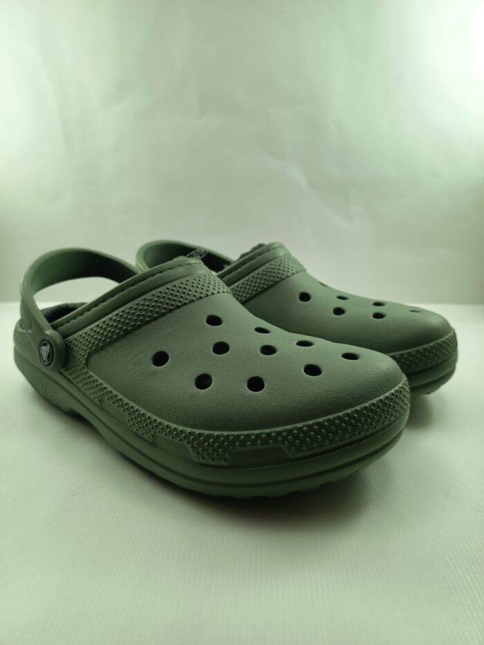 Croc classico verde sin cierres y tira trasera, Croc mod. 203591